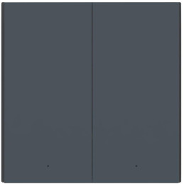 Aqara Smart Wall Switch H1 Szary podwójny bez neutrala