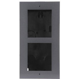Ramka z puszką do montażu podtynkowego 2-modułowa HIKVISION DS-KD-ACF2/Plastic
