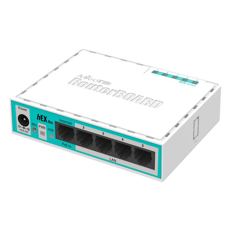 MIKROTIK ROUTERBOARD hEX lite (RB750r3) MIKROTIK ROUTERBOARD hEX lite (RB750r3)
