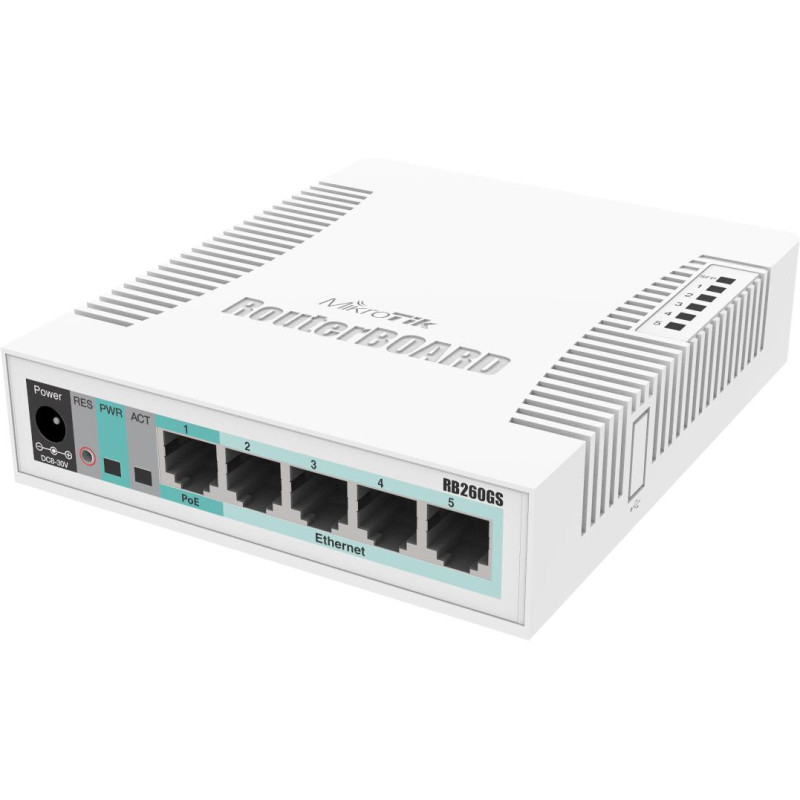 MIKROTIK ROUTERBOARD CSS106-5G-1S (RB260GS) MIKROTIK ROUTERBOARD CSS106-5G-1S (RB260GS)