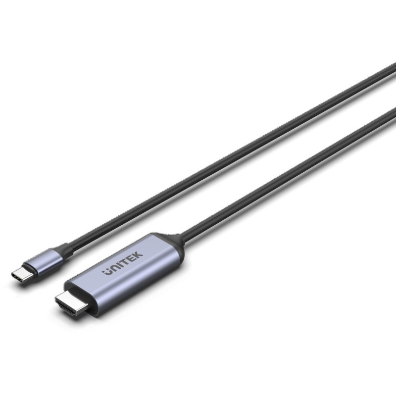 Unitek V1423B Adapter USB-C na HDMI 2.1 8K kabel 1,8 m Unitek V1423B Adapter USB-C na HDMI 2.1 8K kabel 1,8 m