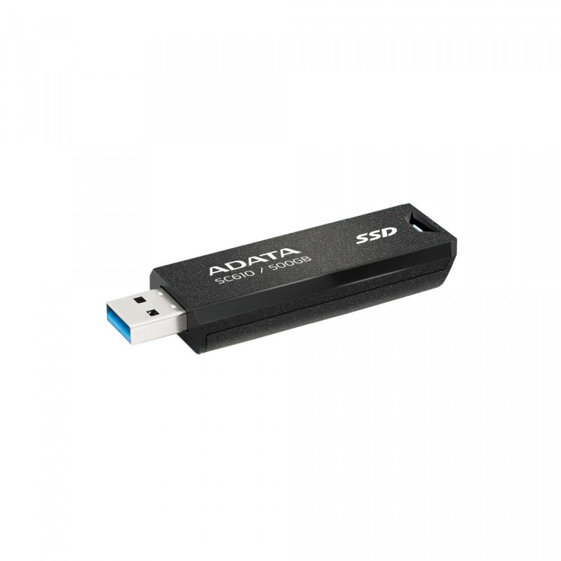 Dysk zewnętrzny SSD Adata SC610 500GB USB-C czarny Dysk zewnętrzny SSD Adata SC610 500GB USB-C czarny