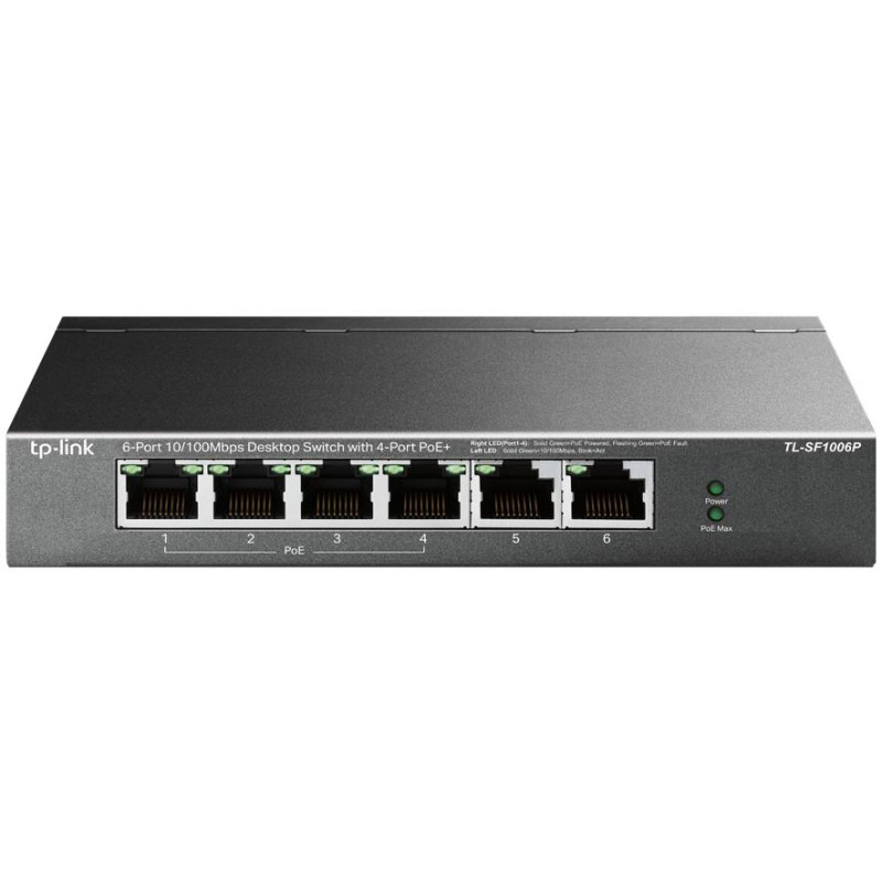SWITCH TP-LINK TL-SF1006P SWITCH TP-LINK TL-SF1006P