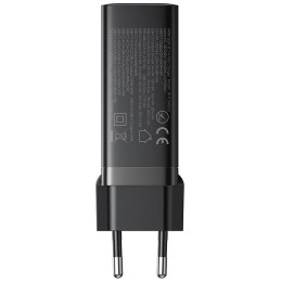 Ładowarka sieciowa Joyroom GaN Ultra JR-TCG05EU 140W PD 3.0 QC 3.0 3x USB-C 1x USB-A czarna + kabel