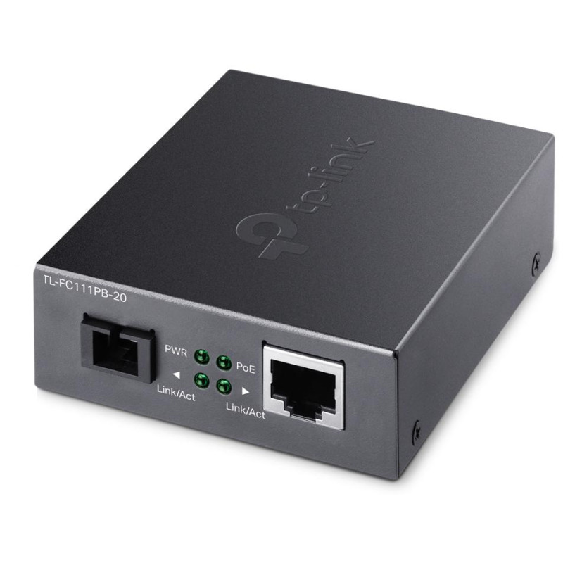 MEDIA KONWERTER WDM TP-LINK TL-FC111PB-20 PoE MEDIA KONWERTER WDM TP-LINK TL-FC111PB-20 PoE