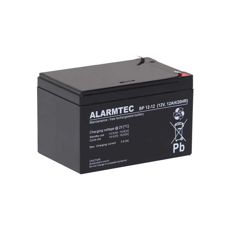 Akumulator AGM ALARMTEC serii BP 12V 12Ah Akumulator AGM ALARMTEC serii BP 12V 12Ah