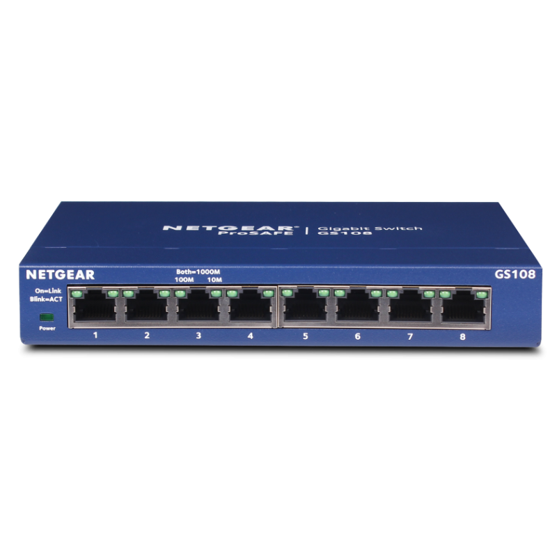 SWITCH NETGEAR GS108GE SWITCH NETGEAR GS108GE