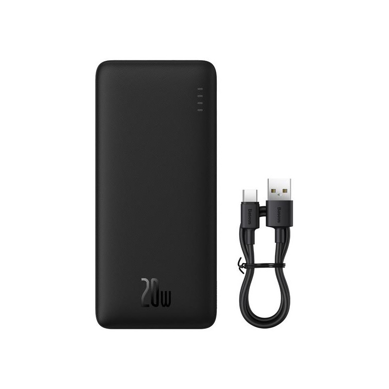 Powerbank Baseus Airpow P10022804113-00 20000mAh 20W PD QC 20W USB-A USB-C + kabel Powerbank Baseus Airpow P10022804113-00 20000mAh 20W PD QC 20W USB-A USB-C + kabel