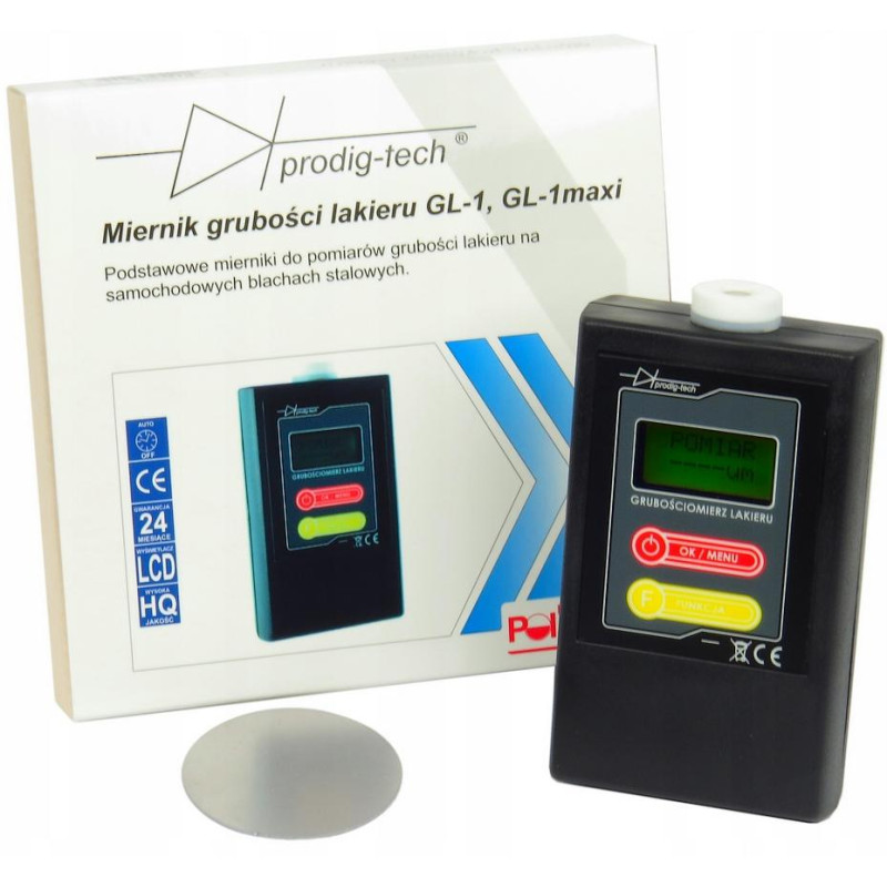 Miernik grubości lakieru Prodig-tech GL-1 FE Miernik grubości lakieru Prodig-tech GL-1 FE