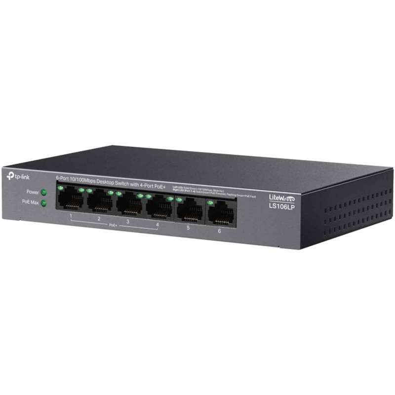 SWITCH TP-LINK LS106LP SWITCH TP-LINK LS106LP