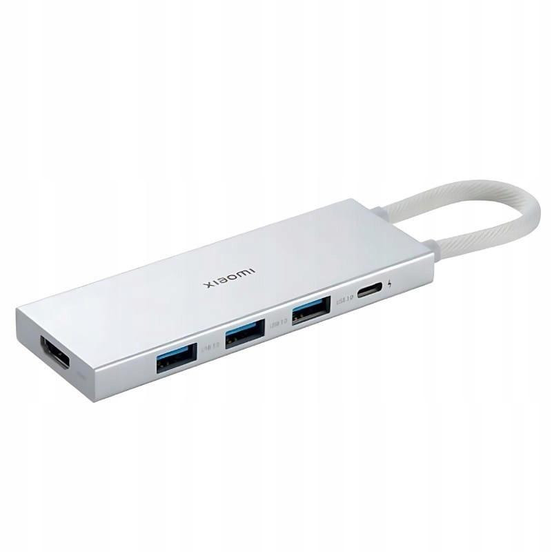 Hub USB Xiaomi 5-in-1 Type-C Hub HDMI USB 3.0 obsługa 4K PD3.0 Hub USB Xiaomi 5-in-1 Type-C Hub HDMI USB 3.0 obsługa 4K PD3.0