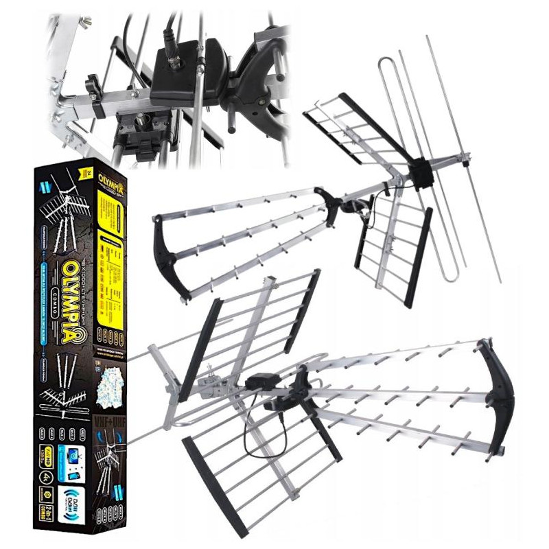 Antena DVB-T 1000+ LTE OLYMPIA COMBO Red Eagle (BX-1000) Antena DVB-T 1000+ LTE OLYMPIA COMBO Red Eagle (BX-1000)