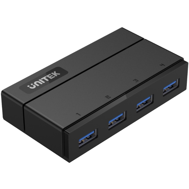 Unitek Y-HB03001 hub 4x USB3.0 z funkcją ładowania Unitek Y-HB03001 hub 4x USB3.0 z funkcją ładowania