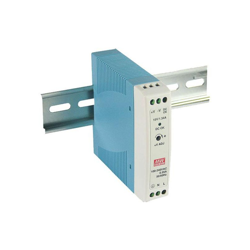 ACO PS-MDR-20-15 Zasilacz prądu stałego, na szynę DIN, z podłączeniem PE ACO PS-MDR-20-15 Zasilacz prądu stałego, na szynę DIN, z podłączeniem PE