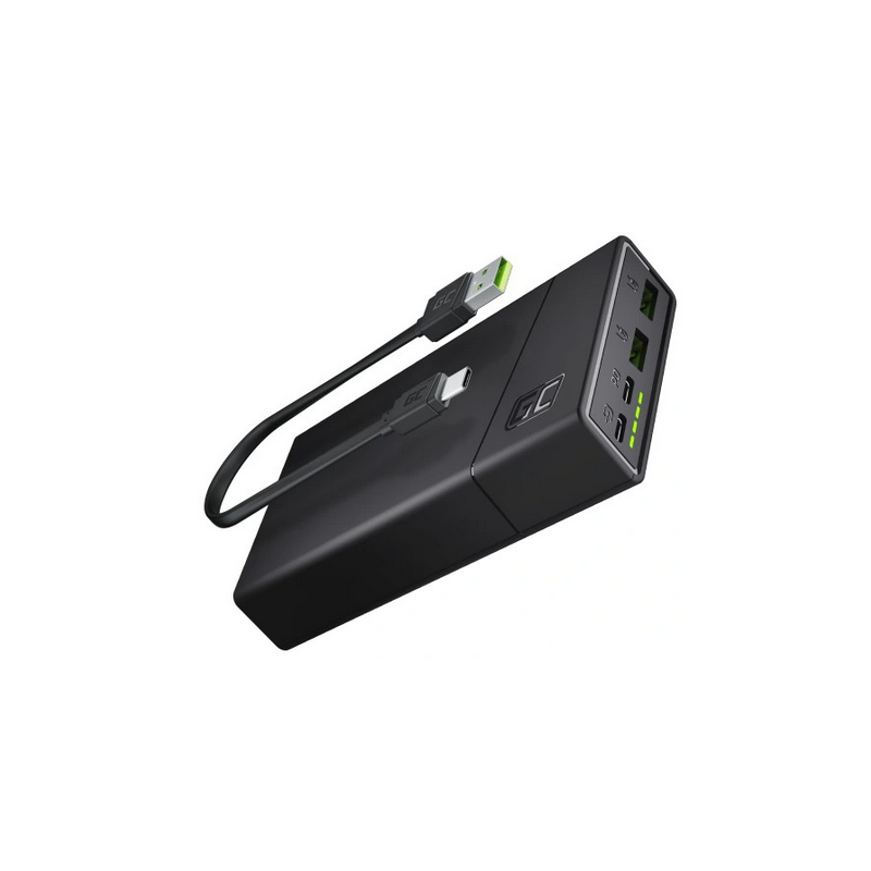 POWERBANK Green Cell PowerPlay20 20000mAh SZYBKIE ŁADOWANIE 2x USB Ultra Charge 2x USB-C POWERBANK Green Cell PowerPlay20 20000mAh SZYBKIE ŁADOWANIE 2x USB Ultra Charge 2x USB-C