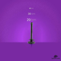 Antena magnetyczna DVB-T2 Spacetronik Hook TV USB 30dB Double Power