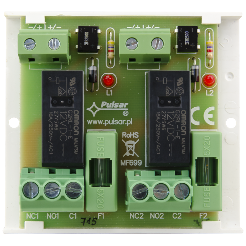 MODUŁ PRZEKAŹNIKOWY Pulsar AWZ625 MODUŁ PRZEKAŹNIKOWY Pulsar AWZ625