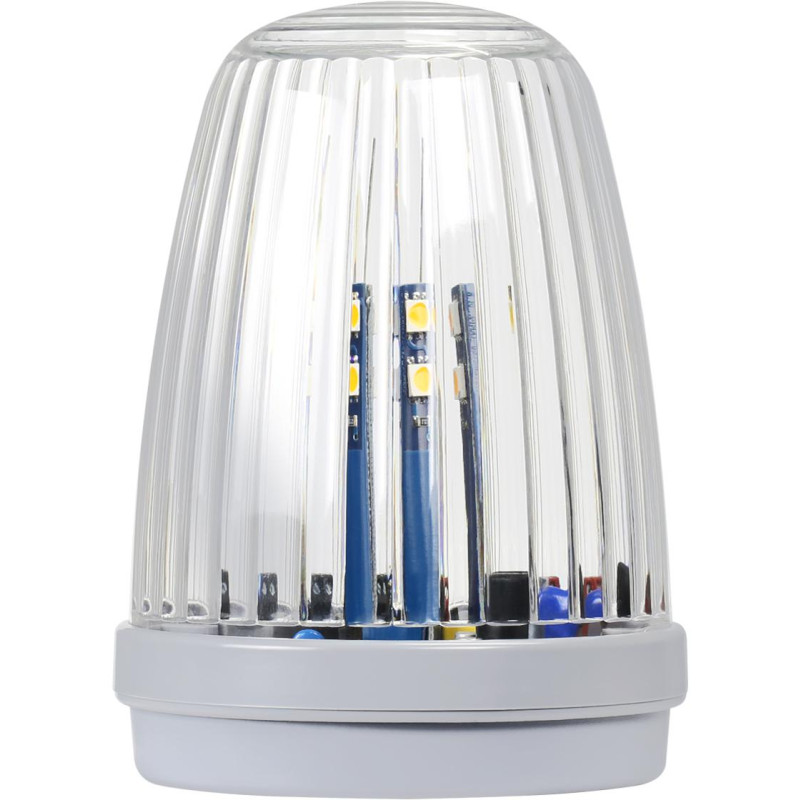 Lampa LED Proxima KOGUT BIAŁA z anteną 433.92 MHz (12-24V AC/DC lub 230V AC) świeci na żółto Lampa LED Proxima KOGUT BIAŁA z anteną 433.92 MHz (12-24V AC/DC lub 230V AC) świeci na żółto