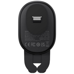 UCHWYT SAMOCHODOWY ŁADOWARKA INDUKCYJNA Baseus SUWX030001 Qi 15W NA KRATKĘ CZARNY