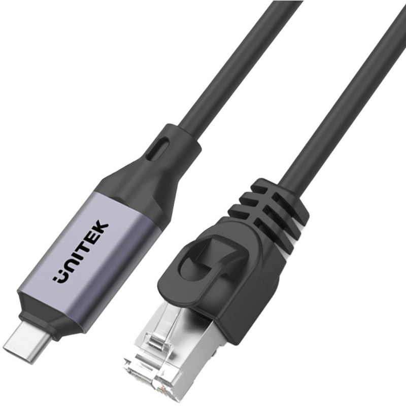 Kabel Ethernet USB C RJ-45 LAN przewód sieciowy 1m Kabel Ethernet USB C RJ-45 LAN przewód sieciowy 1m