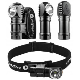 Latarka ręczna / czołowa Luminus SST20 10W LED everActive FL-55R 500 lumenów IP66