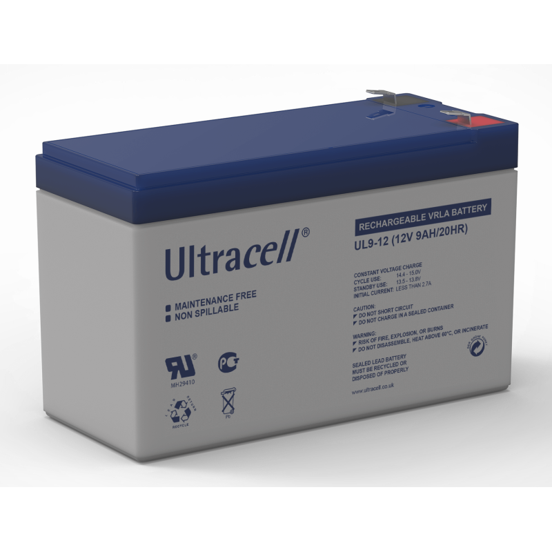 Akumulator AGM ULTRACELL UL 12V 9Ah Akumulator AGM ULTRACELL UL 12V 9Ah