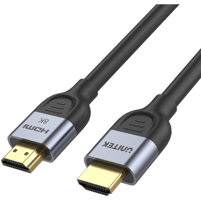 Unitek Kabel HDMI 2.1 8K 60Hz, czarny, 5m Unitek Kabel HDMI 2.1 8K 60Hz, czarny, 5m