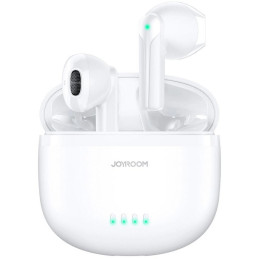 Słuchawki bezprzewodowe TWS Joyroom JR-TL11 ENC IPX4 BT 5.3 białe