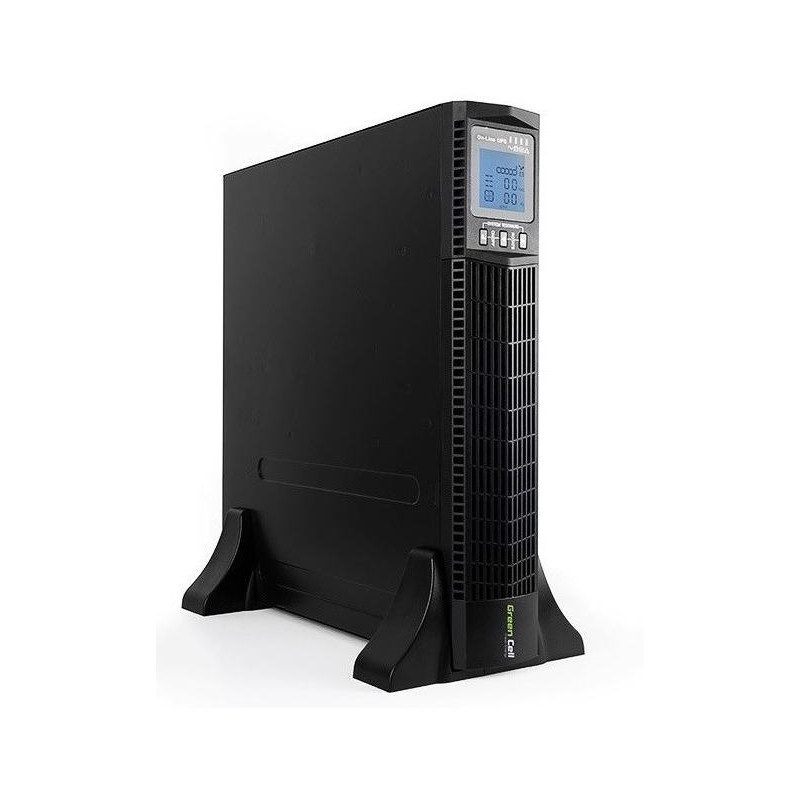 UPS ZASILACZ AWARYJNY Green Cell 3000VA 2700W DO SZAFY RACK RTII Z WYŚWIETLACZEM LCD UPS15 UPS ZASILACZ AWARYJNY Green Cell 3000VA 2700W DO SZAFY RACK RTII Z WYŚWIETLACZEM LCD UPS15