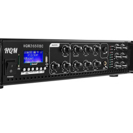 Wzmacniacz PA HQM2650BC RADIO FM/MP3/BT 650W
