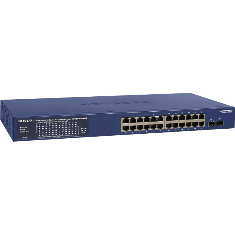 SWITCH NETGEAR GS724TPP-300EUS SWITCH NETGEAR GS724TPP-300EUS