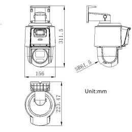 KAMERA IP HIKVISION DS-2SE3C404MWG-E/14(2.8mm)